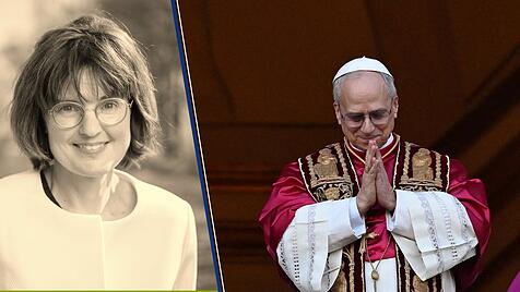Papst Leo XIV. nach seiner Wahl