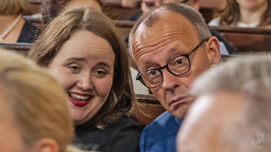 Friedrich Merz mit Ricarda Lang