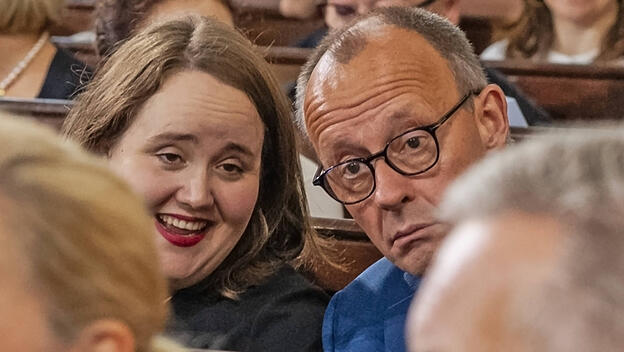 Friedrich Merz mit Ricarda Lang