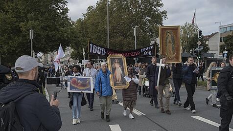 11.10.2025, 1000 Kreuze Marsch, M&uuml;nchen