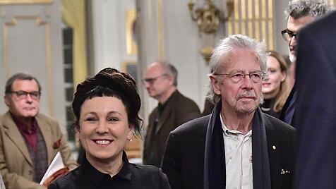 Olga Tokarczuk und Peter Handke