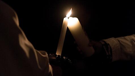 Osternacht im Freiburger Münster