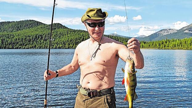 Fragen Sie lieber nicht, welche Köder Wladimir Putin benutzt.