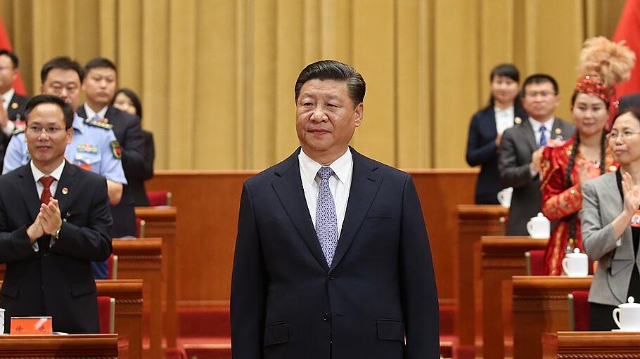 Staatschef Xi Jinping beim Kongress Kommunistischer Jugendverband Chinas