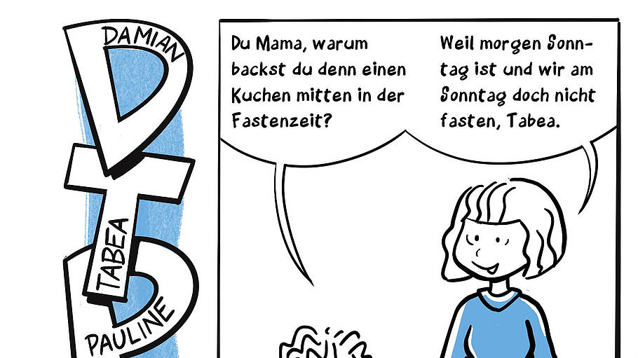 Fastensonntag - DTP-Comic