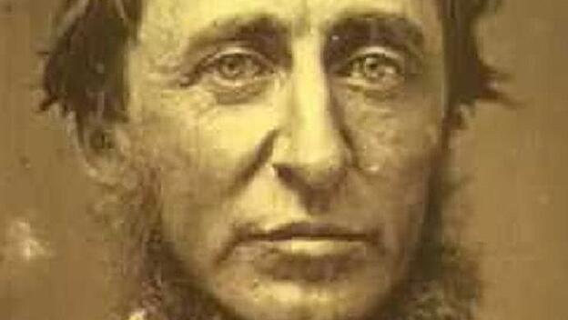 Schriftsteller Henry David Thoreau