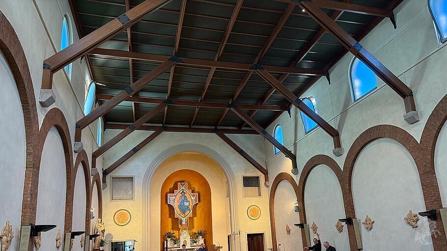 Willkommensgottesdienst für die jugendlichen Pilger in Modena