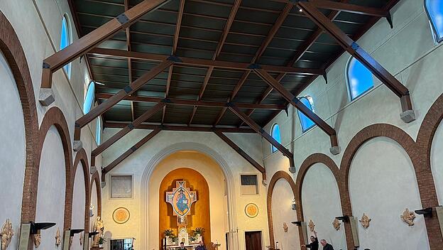 Willkommensgottesdienst für die jugendlichen Pilger in Modena
