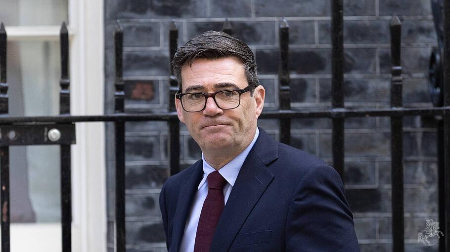 Der britische Premierminister Andy Burnham