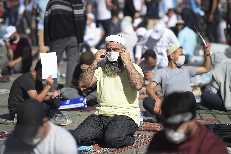Hagia Sophia öffnet für muslimisches Freitagsgebet