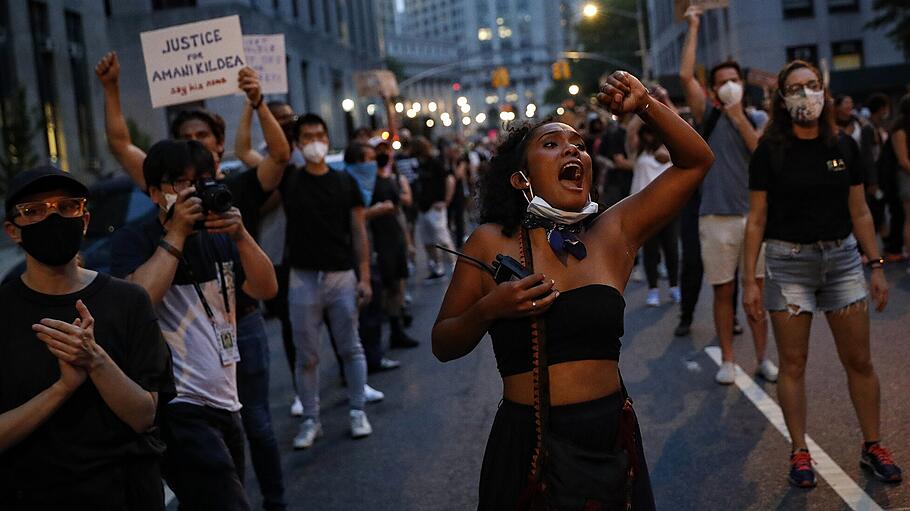 Proteste gegen Rassismus - New York