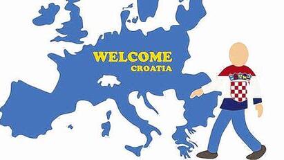 Eintritt Kroatiens in die Europäischen Union