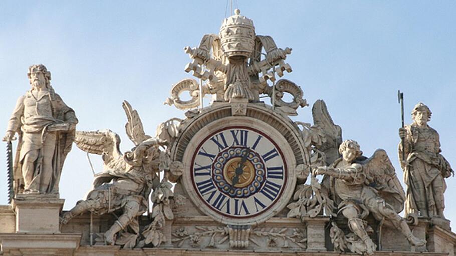 Die Uhr Giuseppe Valadiers.