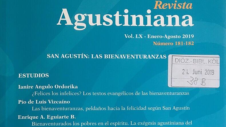 Revista Agustiniana - August 2019