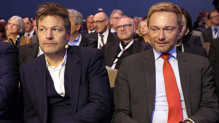 Christian Lindner und Robert Habeck