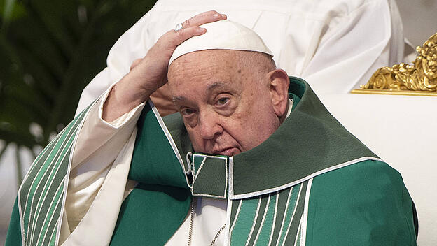 Abschlussmesse der Weltsynode, Papst