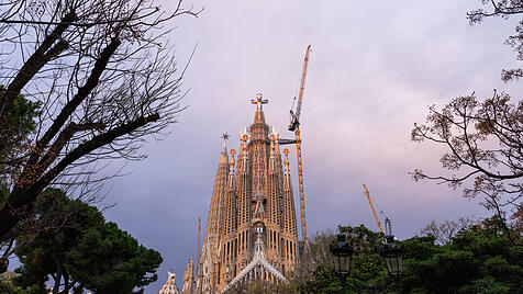 Die Sagrada Fam&iacute;lia in Barcelona