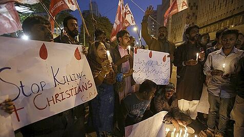 Selbstmordanschlag auf Kirche in Pakistan
