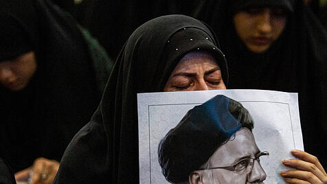Der verunglückte iranische Präsident Ebrahim Raisi