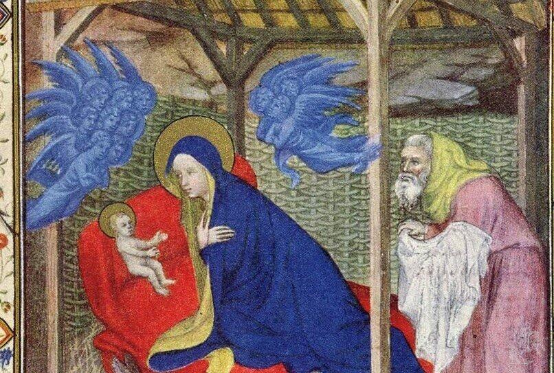 Jesuskind im Stundenbuch