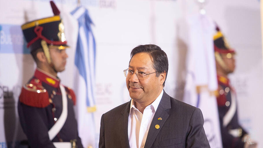 Luis Arce, Boliviens Präsident