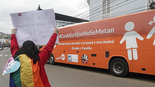 "Bus der Freiheit" in Chile