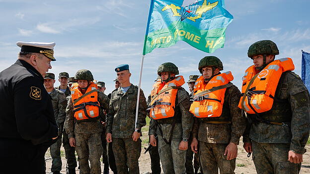 Russische Militärübung bei Kaliningrad