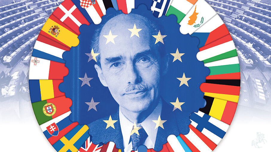 Vom Monarchen zum demokratisch legitimierten Volksvertreter: EU-Visionär Otto von Habsburg.
