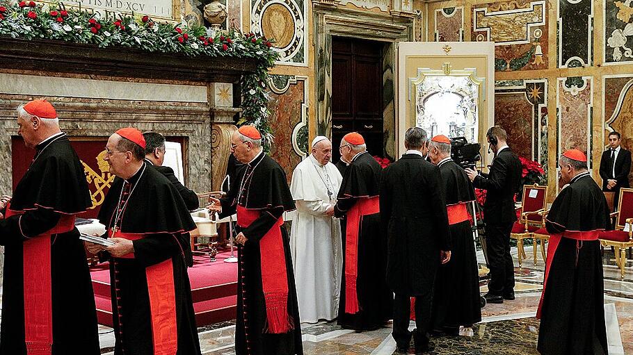 Papst Franziskus:Keine Standpauke, aber klare Ansagen für die Kurie