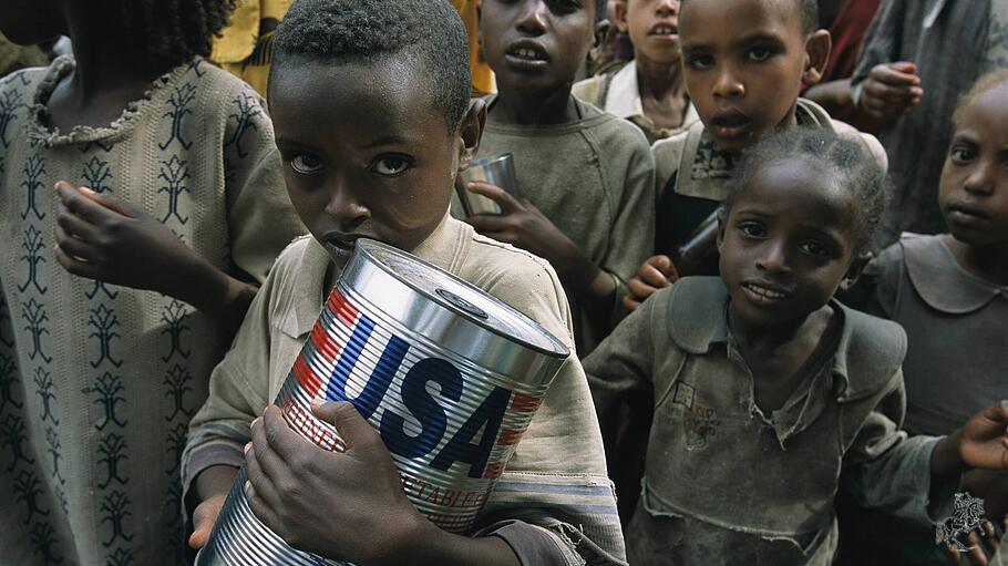 Pflanzliches Öl von USAID in Äthiopien