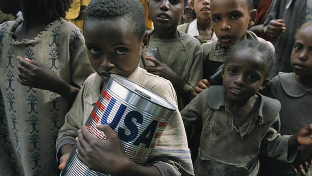 Pflanzliches Öl von USAID in Äthiopien