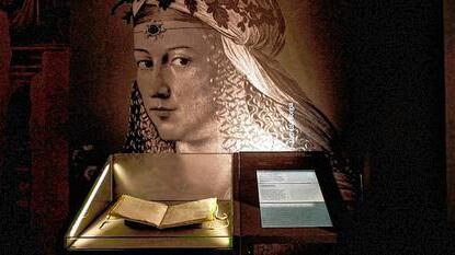 Lucrezia Borgia, hier bei der Ausstellung „Lux in arcana“