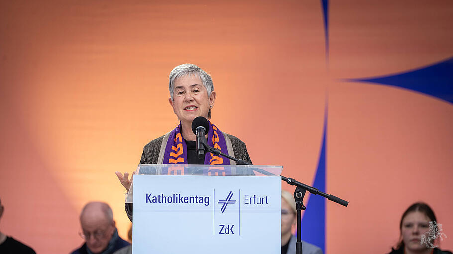 Irme Stetter-Karp auf dem deutschen Katholikentag
