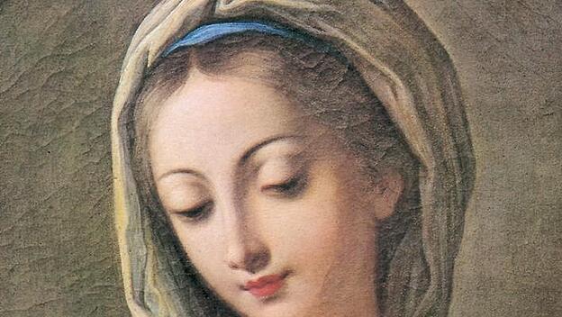 Mariendarstellung aus der Abtei von Montecassino