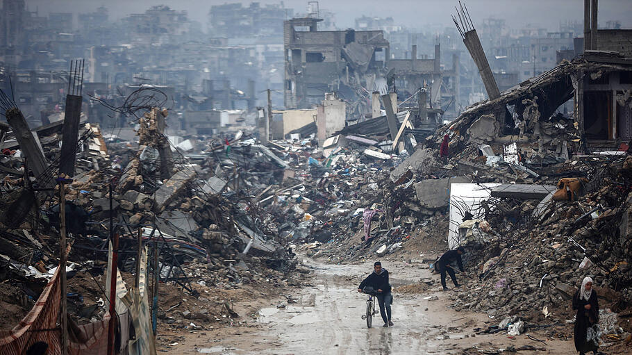 Zerst&ouml;rung im Gazastreifen