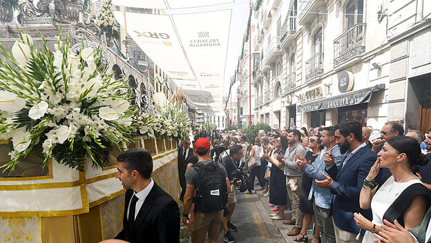 Corpus Chisti procession in Granada,