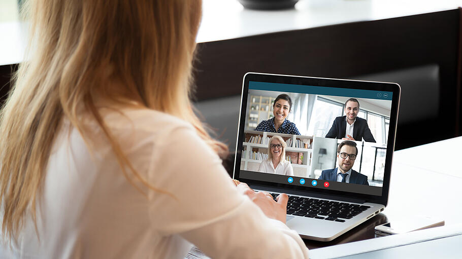 Videokonferenz haben die vorherigen Meetings ersetzt