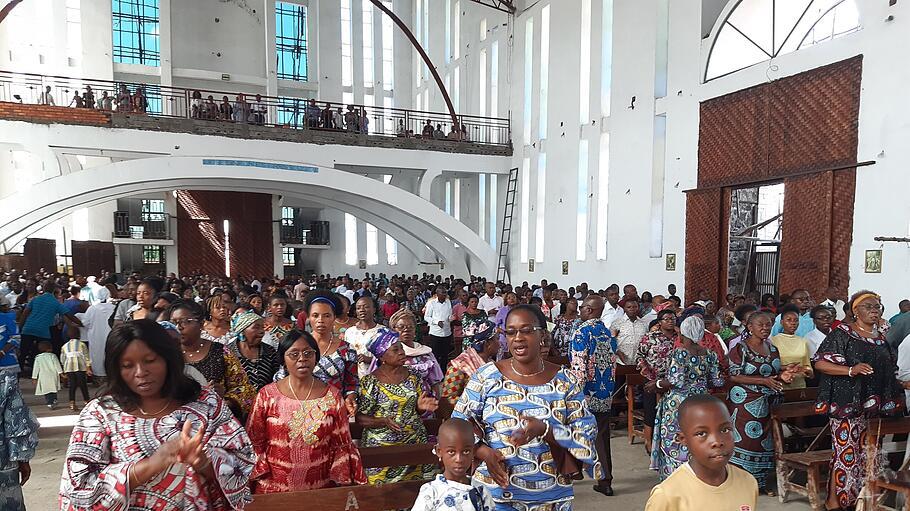 Trotz menschenunwürdiger Zustände blüht das geistliche Leben in der Region um Goma
