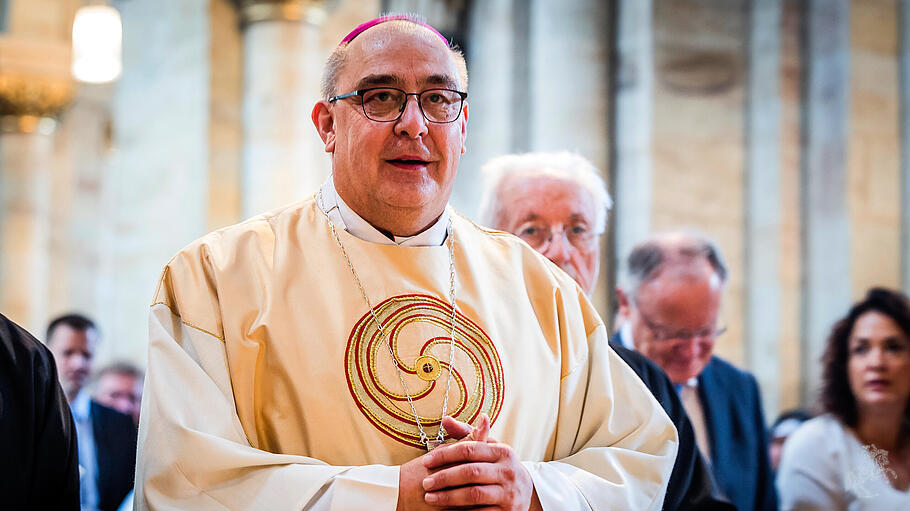 Dominicus Meier bei seiner Amtseinführung