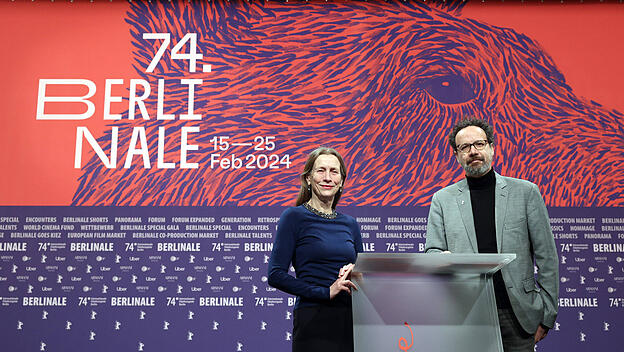 Die Berlinale-Chefs Mariette Rissenbeek und Carlo Chatrian