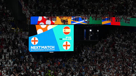 Am Sonntag treffen Spanien und England im EM-Finale aufeinander