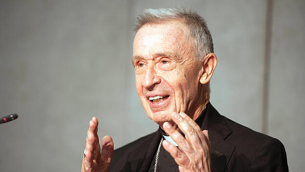 NO FRANCE - NO SWITZERLAND: Sept 22.2020 : Card. Luis Francisco Ladaria Ferrer during a Press Conference for the present