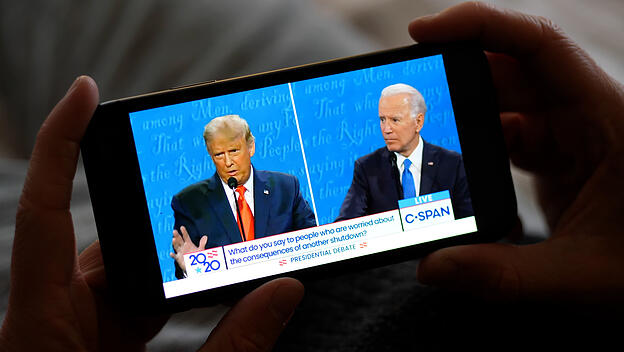 2024 wird es zur Neuauflage des Duells "Biden vs. Trump" kommen