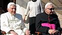 Benedikt XVI. besucht kranken Bruder in Bayern