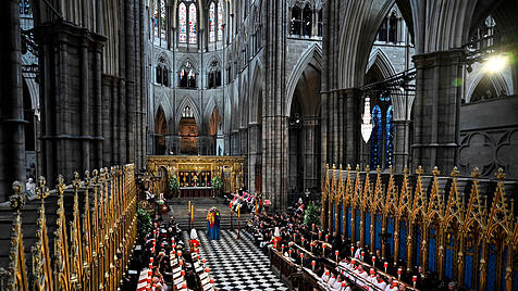 Beisetzung von Königin Elizabeth II. in der Westminster Abbey