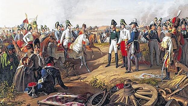 Johann Peter Kraffts &bdquo;Siegesmeldung nach der Schlacht bei Leipzig&ldquo; (Wien 1839)