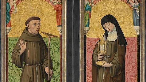 Franz und Klara von Assisi