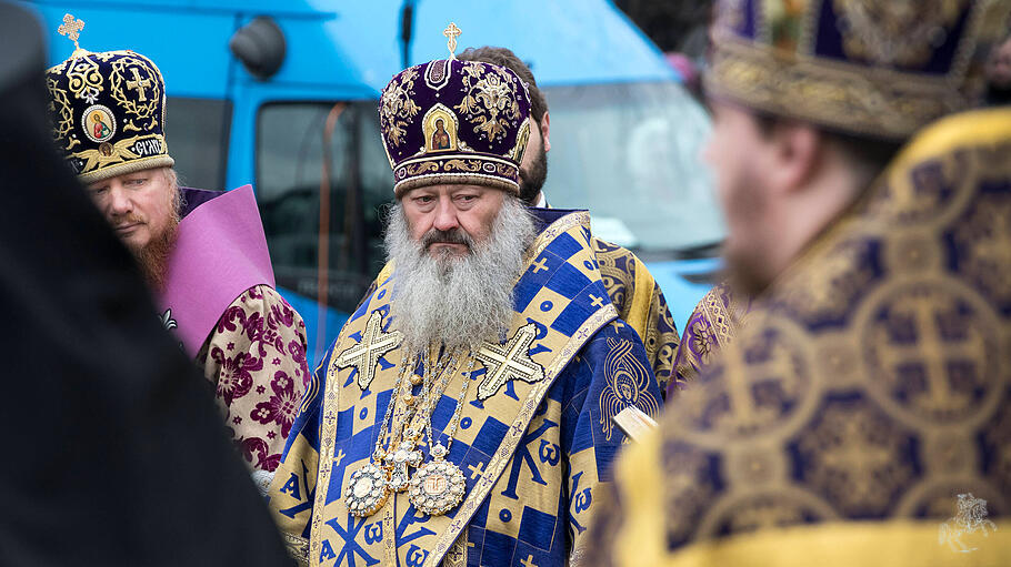 Der ukrainisch-orthodoxe Metropolit des Moskauer Patriarchats, Onufrij.