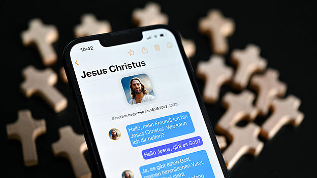 Ein Jesus-Chatbot
