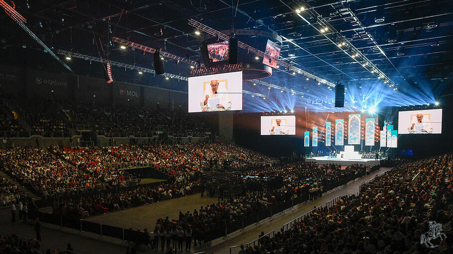 Papst Franziskus trifft Jugendliche in Budapest